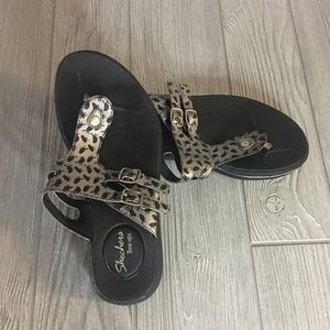 Skechers Shape Up Sandals Size 7 .5